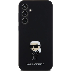 Kup Karl Lagerfeld Samsung Caz KLHCS23FEMHKNPK Galaxy S23 FE Silicone Ikonik Metal Pin negru / negru - KLD1863 - {ean13} - Sklep Home Screen