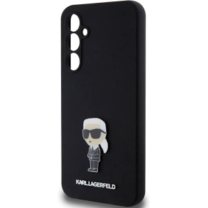 Kup Karl Lagerfeld Samsung Caz KLHCS23FEMHKNPK Galaxy S23 FE Silicone Ikonik Metal Pin negru / negru - KLD1863 - {ean13} - Sklep Home Screen