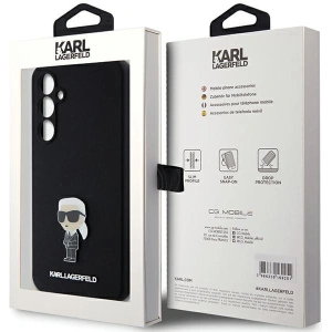 Kup Karl Lagerfeld Samsung Caz KLHCS23FEMHKNPK Galaxy S23 FE Silicone Ikonik Metal Pin negru / negru - KLD1863 - {ean13} - Sklep Home Screen