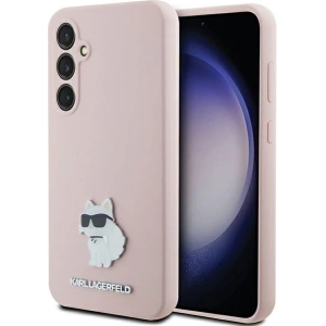 Kup Case Karl Lagerfeld KLHCS23FESMHCNPP Samsung Galaxy S23 FE Silikon Choupette Metall Pin rosa/pink - KLD1864 - {ean13} - Sklep Home Screen