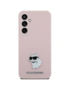 Kup Case Karl Lagerfeld KLHCS23FESMHCNPP Samsung Galaxy S23 FE Silikon Choupette Metall Pin rosa/pink - KLD1864 - {ean13} - Sklep Home Screen