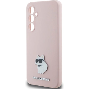 Kup Case Karl Lagerfeld KLHCS23FESMHCNPP Samsung Galaxy S23 FE Silikon Choupette Metall Pin rosa/pink - KLD1864 - {ean13} - Sklep Home Screen