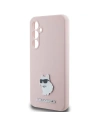 Kup Case Karl Lagerfeld KLHCS23FESMHCNPP Samsung Galaxy S23 FE Silikon Choupette Metall Pin rosa/pink - KLD1864 - {ean13} - Sklep Home Screen