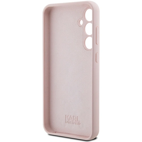 Kup Case Karl Lagerfeld KLHCS23FESMHCNPP Samsung Galaxy S23 FE Silikon Choupette Metall Pin rosa/pink - KLD1864 - {ean13} - Sklep Home Screen
