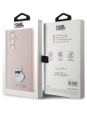 Kup Case Karl Lagerfeld KLHCS23FESMHCNPP Samsung Galaxy S23 FE Silikon Choupette Metall Pin rosa/pink - KLD1864 - {ean13} - Sklep Home Screen