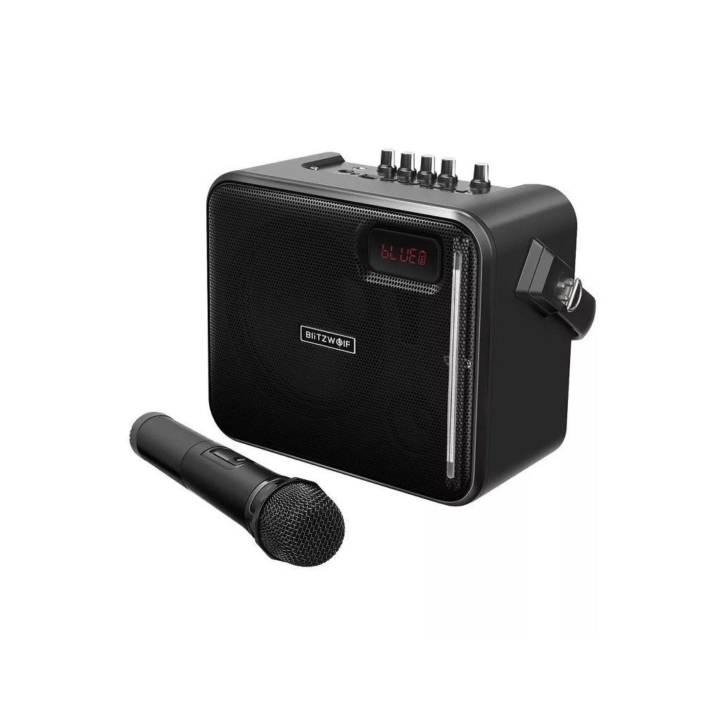 Głośnik Bluetooth karaoke BlitzWolf BW-KS1 z mikrofonem bezprzewodowym