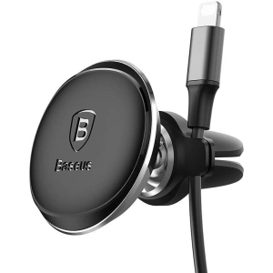Buy Baseus magnetic car mount for air vent (black) - BSU4811 - {ean13} - Home Screen Store Europe