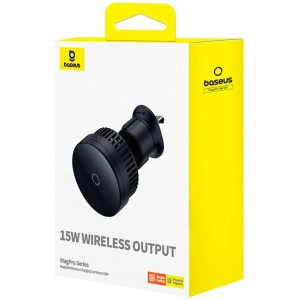Kup Auto-Halterung für Lüftungsgitter mit kabellosem Laden Baseus MagPro 15W (schwarz) - BSU4814 - {ean13} - Sklep Home Screen