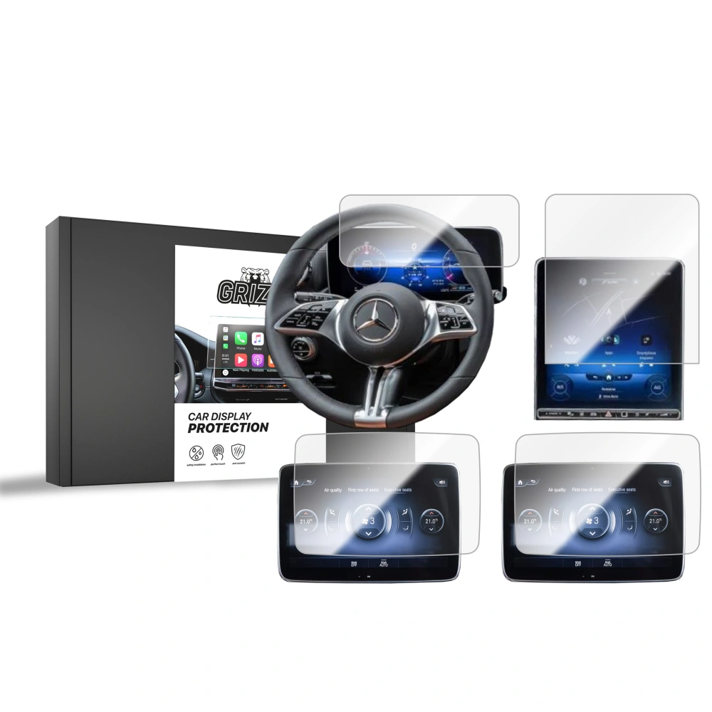 Folia ceramiczna GrizzGlass CarDisplay Protection do Mercedes Maybach X223 2020-2025 [4w1]