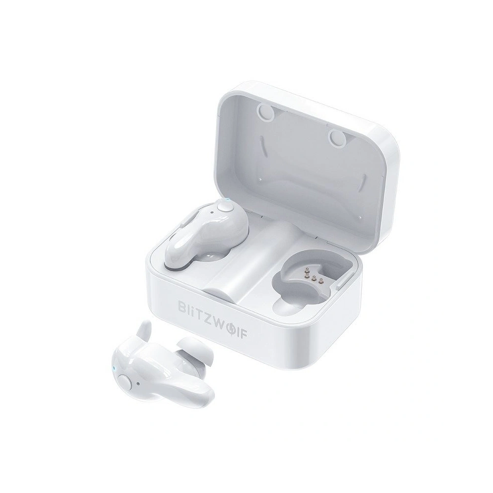 Blitzwolf BW-FYE1 TWS Bezprzewodowe słuchawki bluetooth 5.0 (białe)