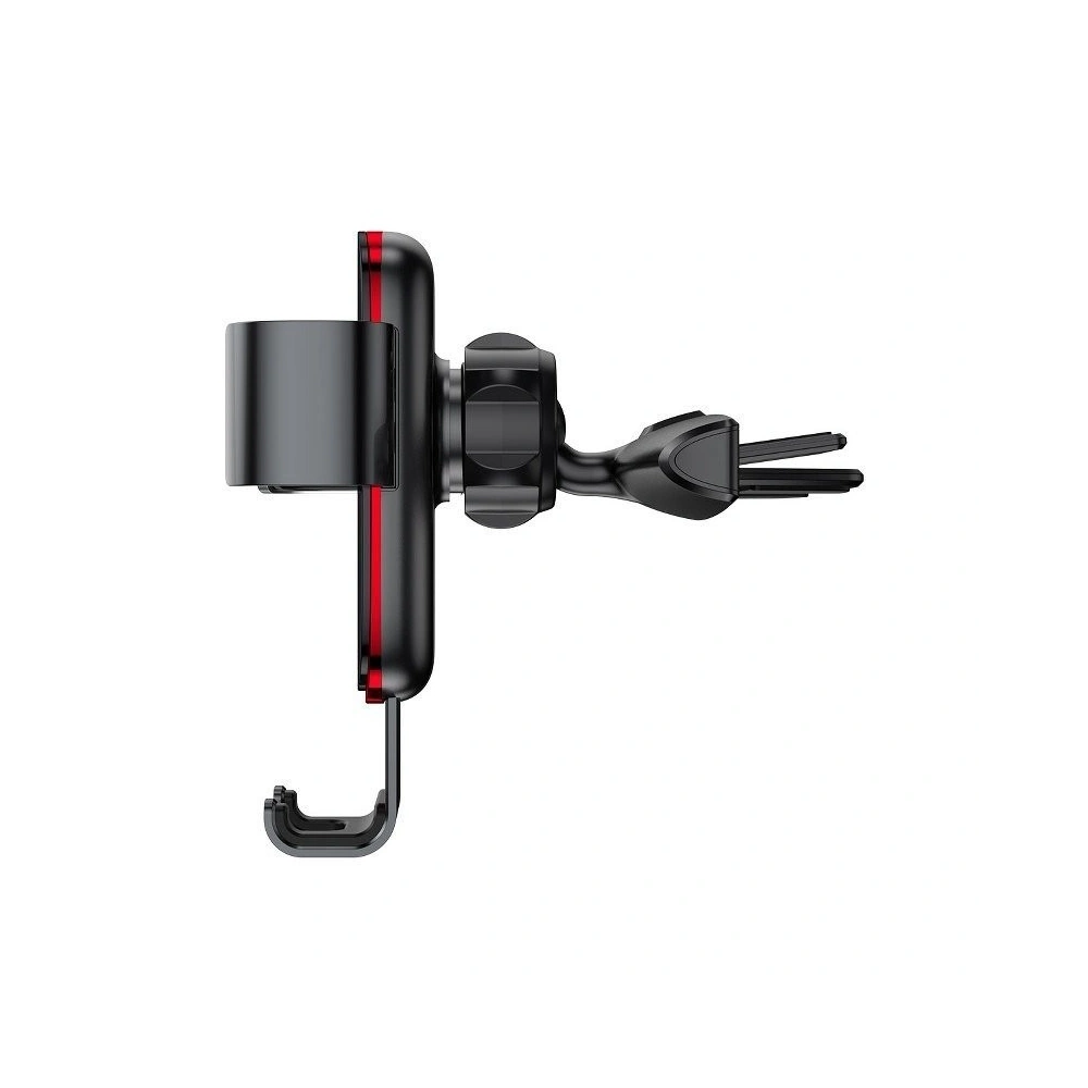 Uchwyt grawitacyjny Baseus Metal Age do slotu CD (czarny)