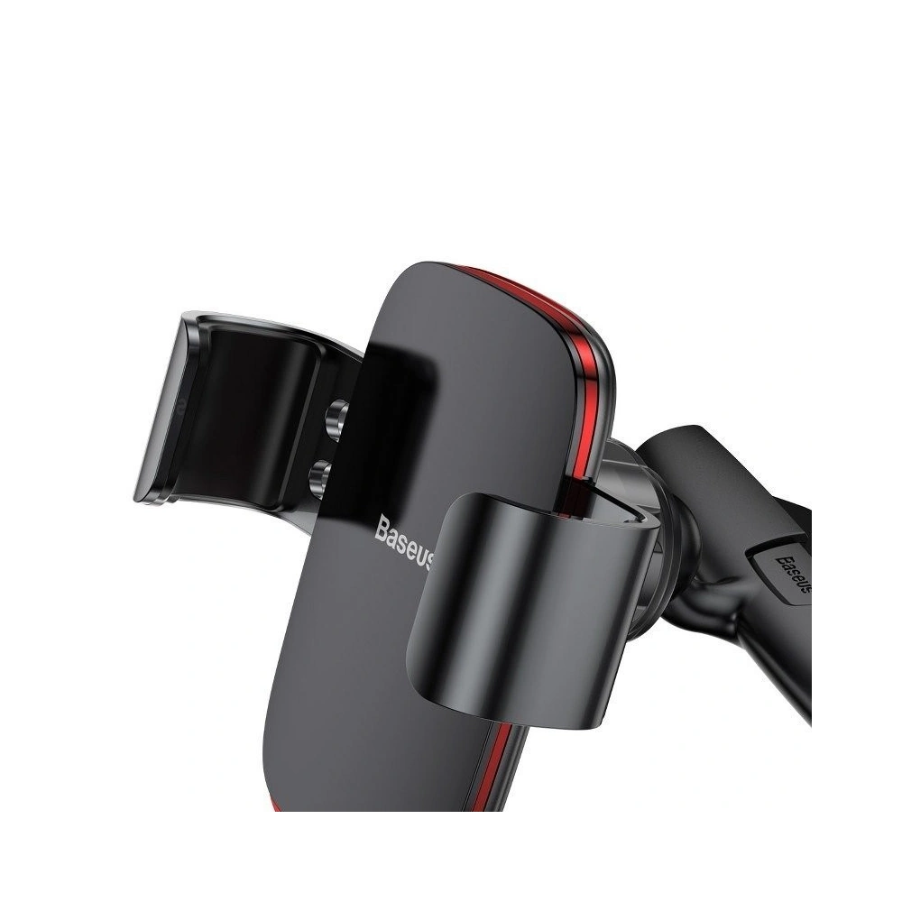 Uchwyt grawitacyjny Baseus Metal Age do slotu CD (czarny)