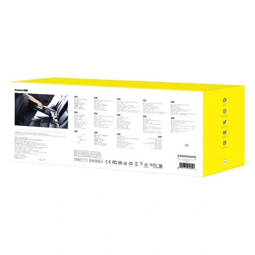Kup Baseus Aspirator auto fără fir AP02 6000Pa negru - BSU4816 - {ean13} - Sklep Home Screen