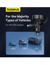Kup Autós töltő Baseus Enjoyment Pro USB-C + beépített Lightning kábel 60W fekete - BSU4817 - {ean13} - Sklep Home Screen
