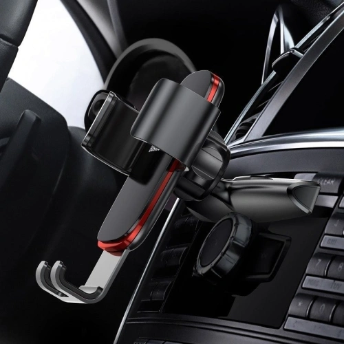 Buy Baseus Gravity Metal Age to CD-slot Black - BSU611BLK - {ean13} - Home Screen Store Europe