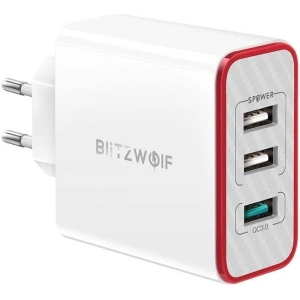 Wall charger Blitzwolf BW-PL2 3x USB QC 3.0 30W