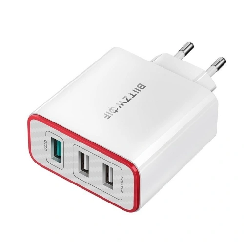 Kup Ładowarka sieciowa Blitzwolf BW-PL2 3x USB QC 3.0 30W - BLZ153 - {ean13} - Sklep Home Screen