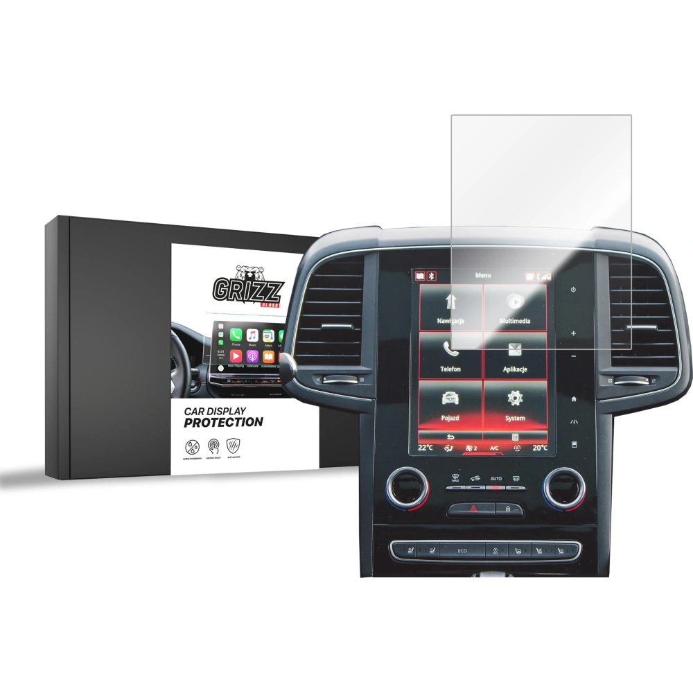 Folia ceramiczna GrizzGlass CarDisplay Protection do Renault Talisman 8,7" 2015-2019
