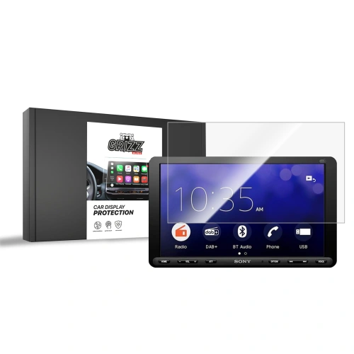 Buy Ceramic GrizzGlass CarDisplay Protection Sony XAV-AX8050D - GRZ8133 - {ean13} - Home Screen Store Europe
