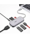 Kup Blitzwolf BW-TH5 Hub 7in1 Adapter USB-C auf 3xUSB 3.0, HDMI, USB-C PD, SD, microSD - BLZ155 - {ean13} - Sklep Home Screen
