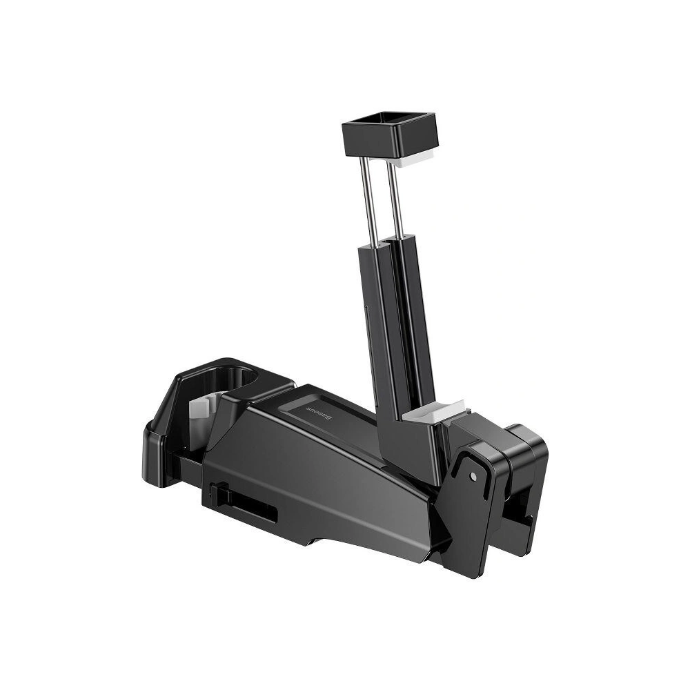 Uchwyt na telefon, smartfon Baseus na zagłówek samochodowy (czarny)