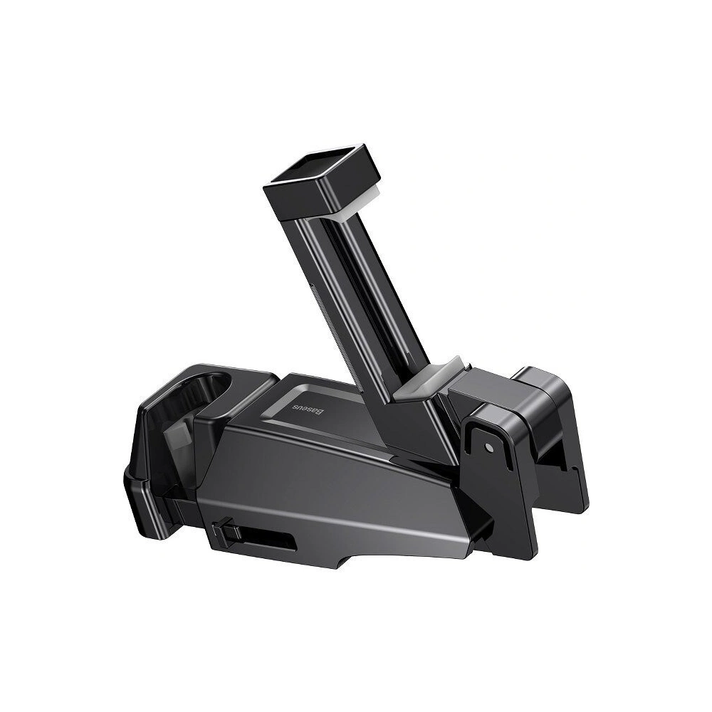 Uchwyt na telefon, smartfon Baseus na zagłówek samochodowy (czarny)