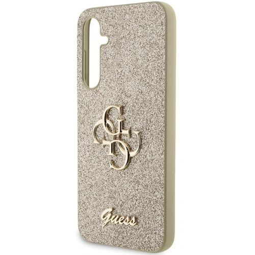 Kup Etui Guess GUHCS23FEHG4SGD Samsung Galaxy S23 FE hardcase Glitter Script Big 4G złoty/gold - GUE3132 - {ean13} - Sklep Home Screen