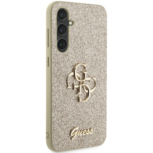 Kup Etui Guess GUHCS23FEHG4SGD Samsung Galaxy S23 FE hardcase Glitter Script Big 4G złoty/gold - GUE3132 - {ean13} - Sklep Home Screen