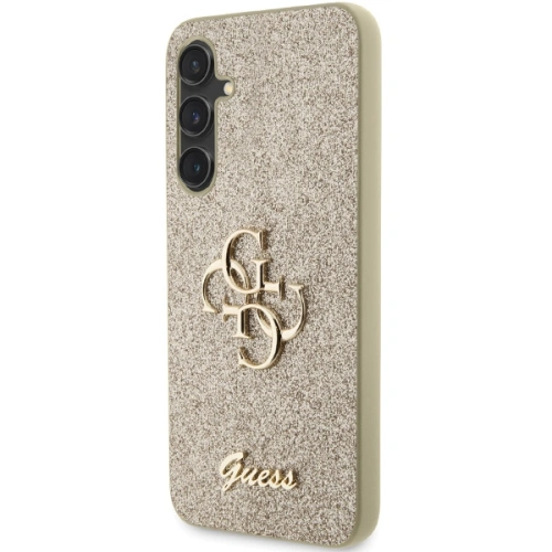 Kup Etui Guess GUHCS23FEHG4SGD Samsung Galaxy S23 FE hardcase Glitter Script Big 4G złoty/gold - GUE3132 - {ean13} - Sklep Home Screen