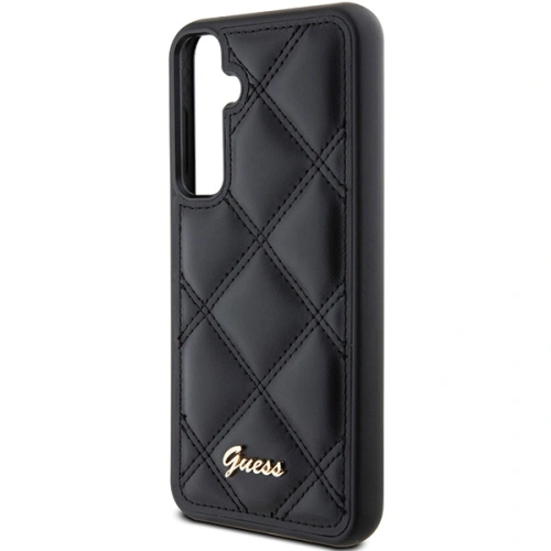 Kup Etui Guess GUHCS23FEPSQSQSK Samsung Galaxy S23 FE hardcase Quilted Metal Logo czarny/black - GUE3133 - {ean13} - Sklep Home Screen