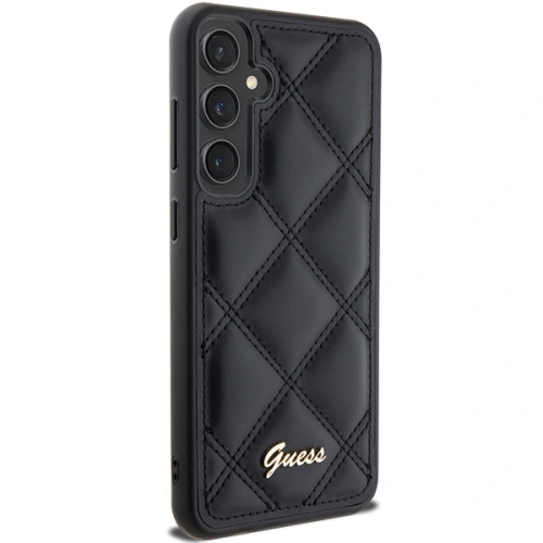 Kup Etui Guess GUHCS23FEPSQSQSK Samsung Galaxy S23 FE hardcase Quilted Metal Logo czarny/black - GUE3133 - {ean13} - Sklep Home Screen