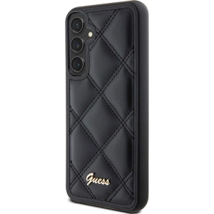 Kup Guess Samsung Husă GUHCS23FEPSQSQSK Galaxy S23 FE hardcase Quilted Metal Logo negru/negru - GUE3133 - {ean13} - Sklep Home Screen