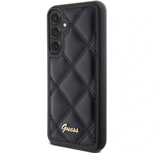 Kup Etui Guess GUHCS23FEPSQSQSK Samsung Galaxy S23 FE hardcase Quilted Metal Logo czarny/black - GUE3133 - {ean13} - Sklep Home Screen