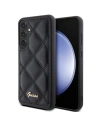Etui Guess GUHCS23FEPSQSQSK Samsung Galaxy S23 FE hardcase Quilted Metal Logo czarny/black