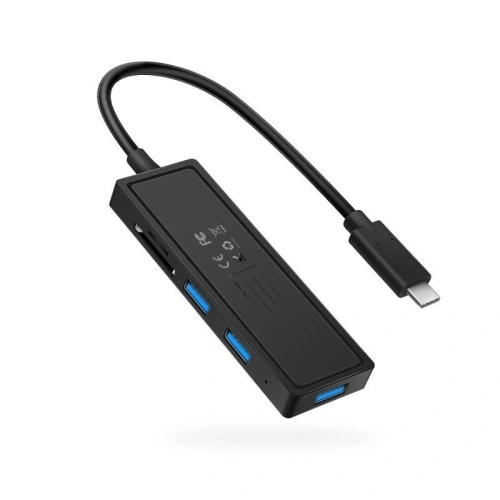 Buy Adapter 5in1 Blitzwolf BW-TH4 Hub USB-C to 3xUSB 3.0, SD, microSD - BLZ156 - {ean13} - Home Screen Store Europe
