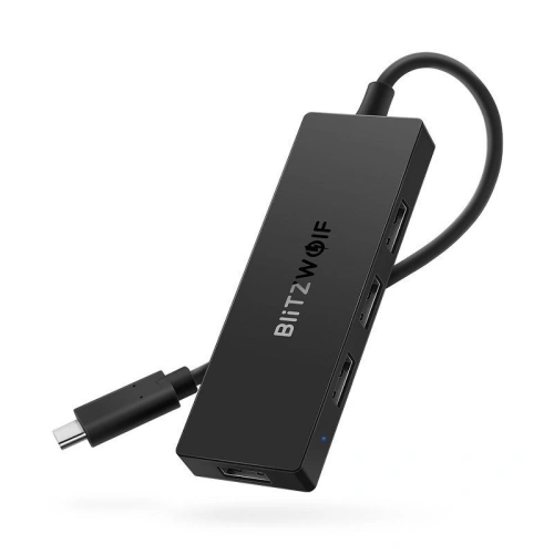 Kup Adapter 4w1 Blitzwolf BW-TH3 Hub USB-C 4xUSB 3.0-hoz - BLZ157 - {ean13} - Sklep Home Screen