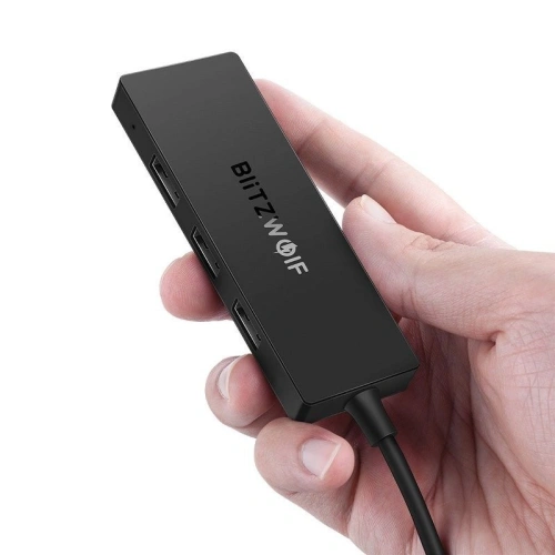 Kup Adapter 4w1 Blitzwolf BW-TH3 Hub USB-C 4xUSB 3.0-hoz - BLZ157 - {ean13} - Sklep Home Screen