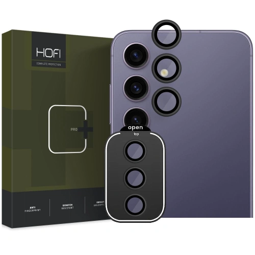 Kup Szkło na obiektyw aparatu Hofi Camring Pro+ Samsung Galaxy S24+ Plus / S24 FE Black - HOFI447 - {ean13} - Sklep Home Screen