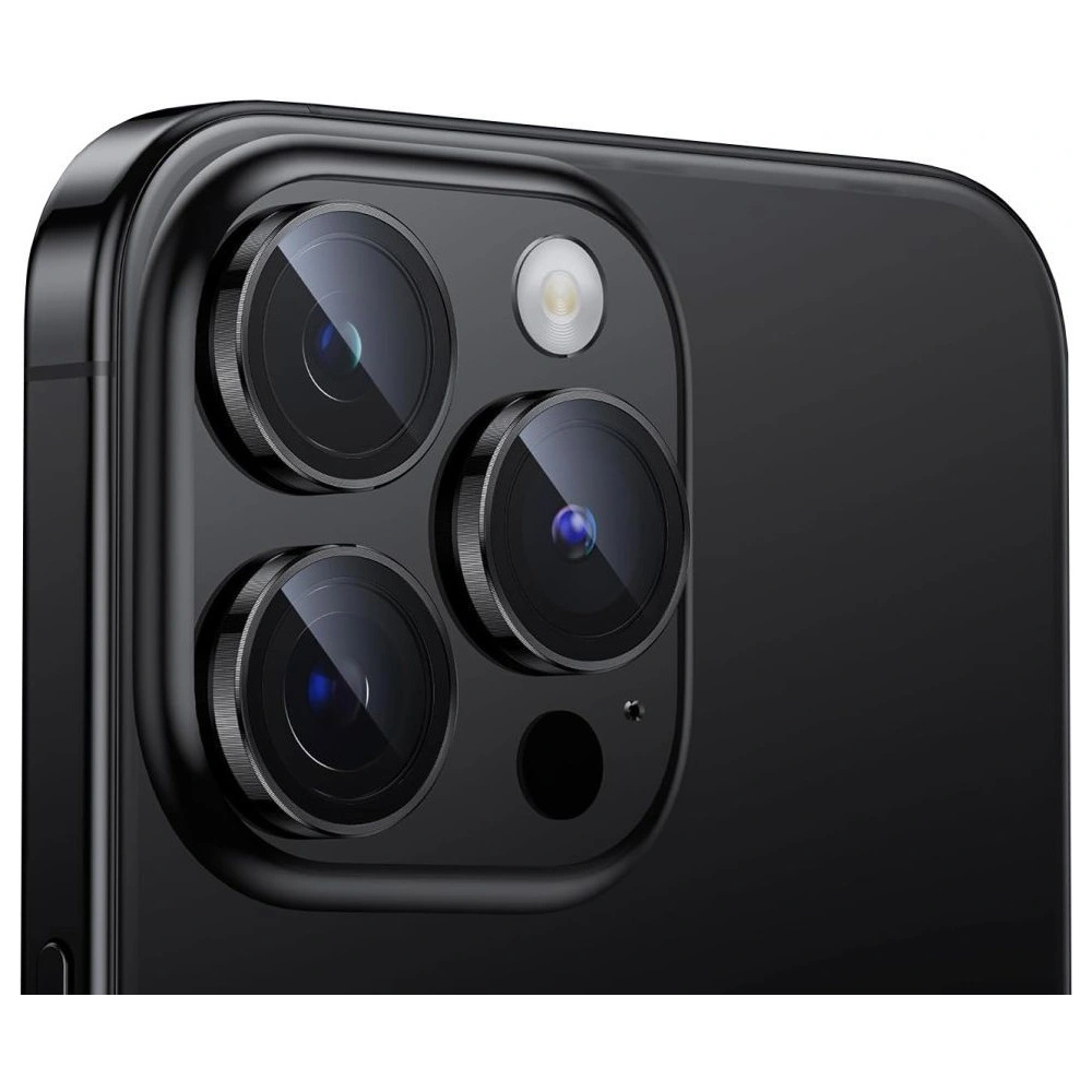 Szkło na obiektyw aparatu Hofi Camring Pro+ Samsung Galaxy S24+ Plus / S24 FE Black