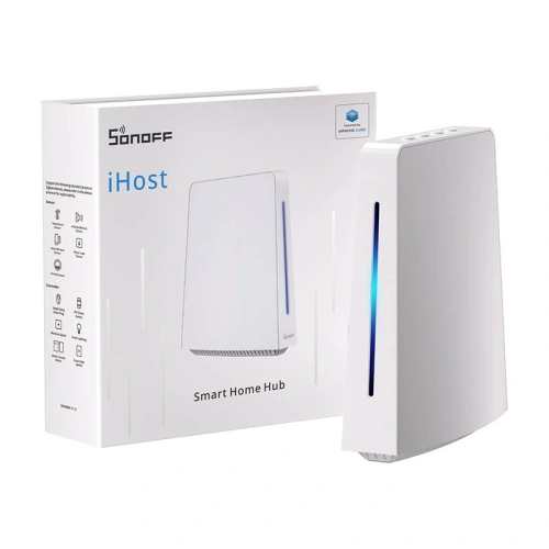Kup Centrala Sonoff iHost Smart Home Hub AIBridge WiFi, ZigBee 2GB RAM - SNF138 - {ean13} - Sklep Home Screen