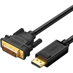 Kabel UGREEN DP103 jednokierunkový DisplayPort / DVI 1080p 60Hz 1.5m černý
