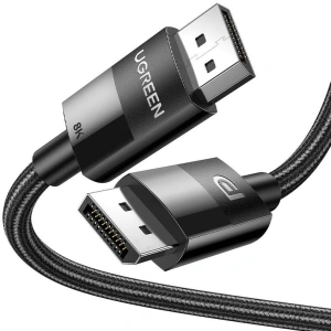 Kup UGREEN 80393 2xDisplayPort 1.4 férfi-férfi 3m videokábel fonott kivitelben - UGR1785 - {ean13} - Sklep Home Screen