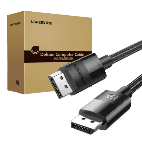 Kup UGREEN 80394 2xDisplayPort 1.4 férfi-férfi 5m videokábel fonott kivitelben - UGR1786 - {ean13} - Sklep Home Screen