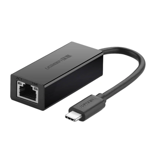 Kup UGREEN 30287 USB-C / RJ45 Ethernet 10/100 Mbps fekete külső adapter - UGR1787 - {ean13} - Sklep Home Screen