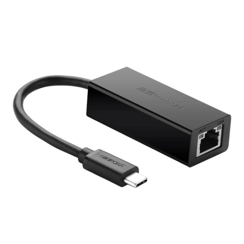 Kup UGREEN 30287 USB-C / RJ45 Ethernet 10/100 Mbps fekete külső adapter - UGR1787 - {ean13} - Sklep Home Screen