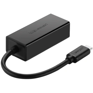 UGREEN 30287 USB-C / RJ45 Ethernet 10/100 Mbps external adapter black