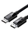 UGREEN 80391 2xDisplayPort 1.4 male-male cablu video împletit 1.5m