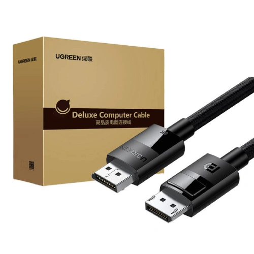 Kup UGREEN 80391 2xDisplayPort 1.4 férfi-férfi 1.5 m videokábel fonott kivitelben - UGR1790 - {ean13} - Sklep Home Screen