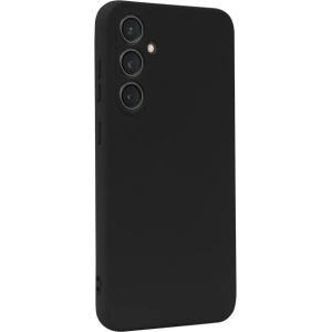 Etui Crong színes tok Samsung Galaxy S23 FE fekete