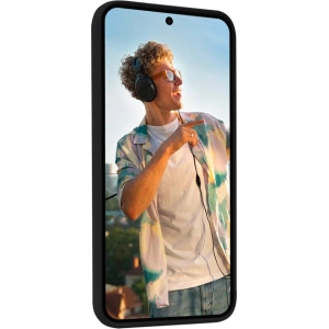 Etui Crong színes tok Samsung Galaxy S23 FE fekete